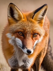 Fototapeta premium red fox portrait