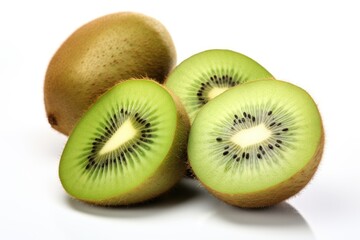 kiwi isolated on white background
