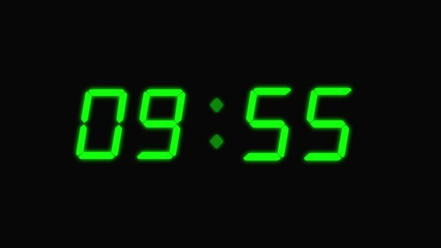 digital alarm clock 10 minutes countdown 