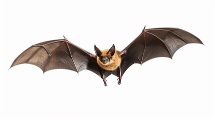 Morcego em fundo branco 
