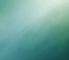 Obraz premium A soft blue to dark green gradient abstract background relaxing