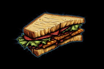 sandwiches, toasts, breakfast image, fast food, delicious pictures