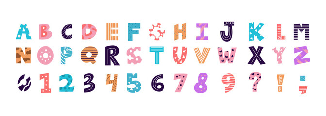childish alphabet element - obrazy, fototapety, plakaty