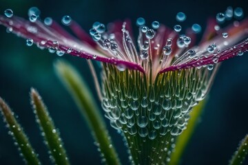 dew on a flower