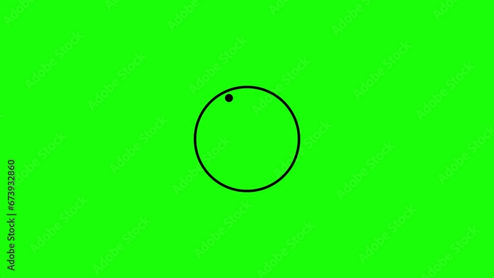 Aufkleber loading circle icon. animation of loading in progress glowing bright white circle rotation. e_1463