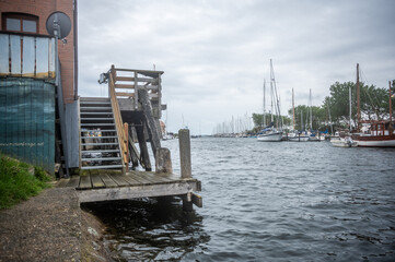 Orth Harbor on Fehmarn Island