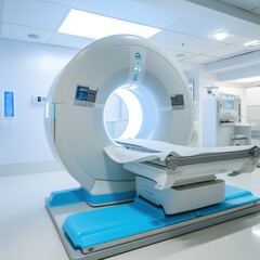 Advanced mri or ct scan medical diagnosis machine at hospital laboratory