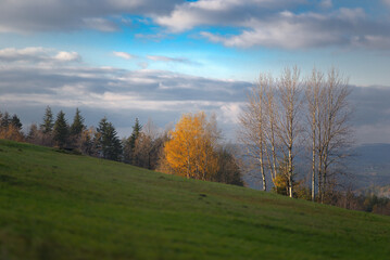 autumn in the mountains