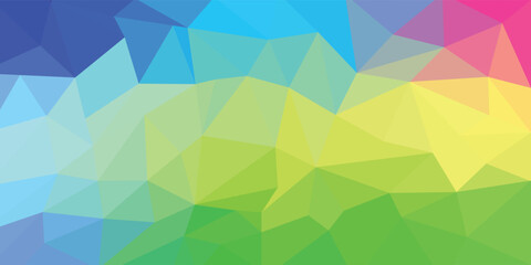 Fototapeta premium A colorful triangle background with a colorful background