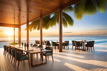 restaurant on the beach