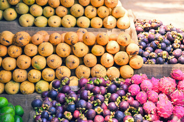 スリランカのシーギリヤにある野菜市場