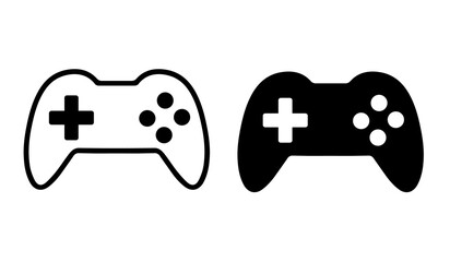 Best Gamepad icon, illustration logo template in trendy style. Suitable for many purposes.