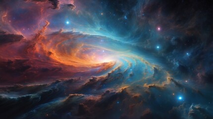 Fototapeta premium Deep space