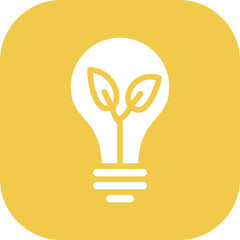 Eco Bulb Icon