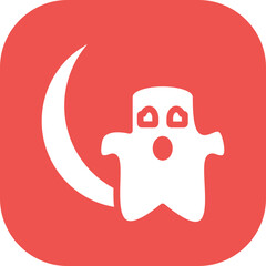 Halloween Moon Icon