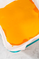 Candy corn fudge