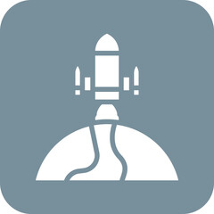 Rocket Earth Icon