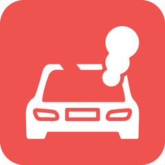 Broken Car Icon