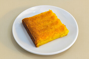 Turkish Dessert Sobiyet  Baklava, mussels baklava and classic baklava with Pistachio . Cevizli, Fistikli Baklava, top view.