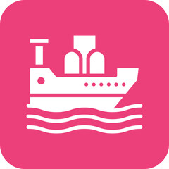 Oil Ship Icon