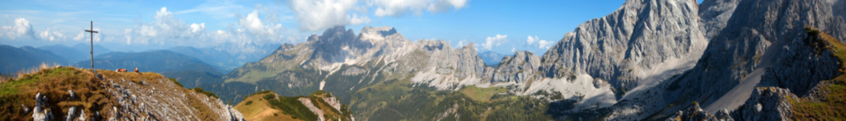 Bergpanoramen im Salzburgerland