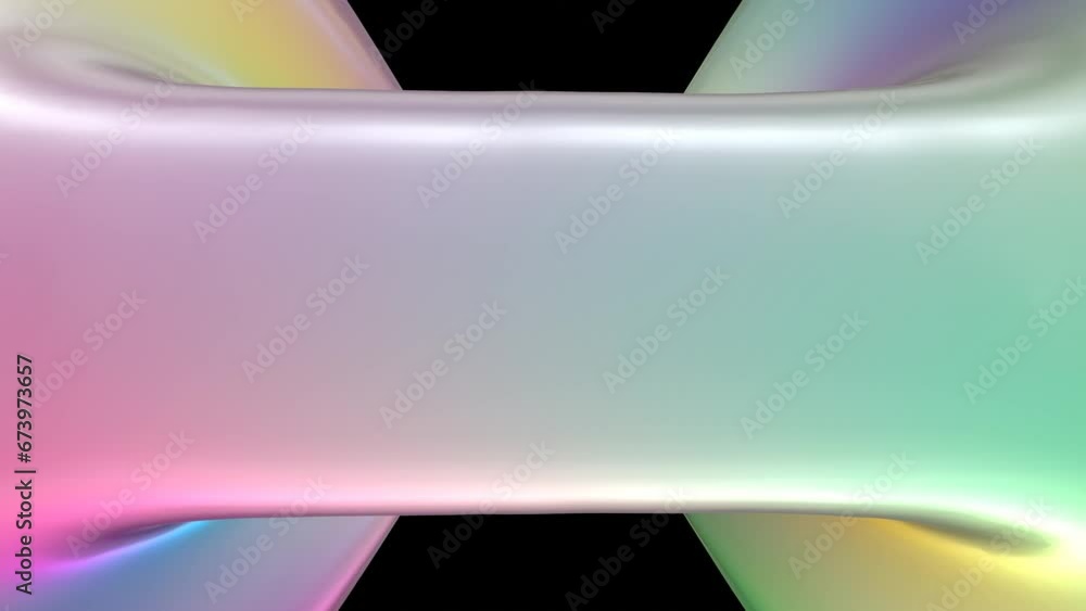 Poster colorful background with frame animation for text concept