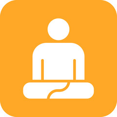 Obraz premium Meditation Icon