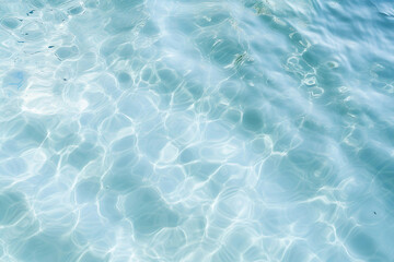 Serene Blue Water Texture, Abstract Background