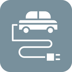 Electric Car Icon