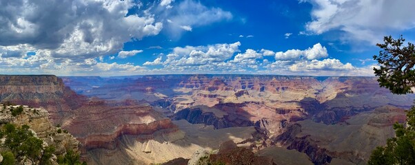 panorama of the mountains