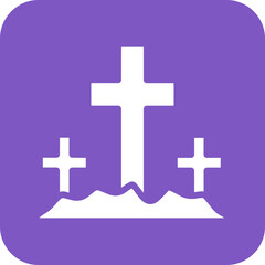 Obraz premium Cemetery Icon