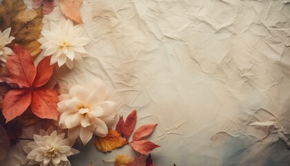 Photo of a Colorful Bouquet of Flowers Resting on a Delicate Paper