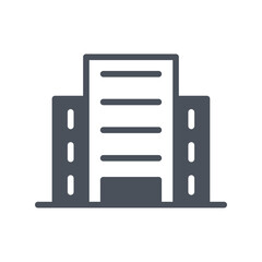 Vector sign of the office symbol isolated on a white background. icon color editable.