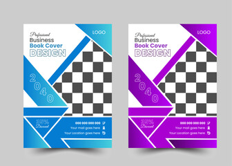 Annual report brochure, flyer design, Leaflet cover presentation abstract flat background, book cover templates, Jigsaw puzzle image.