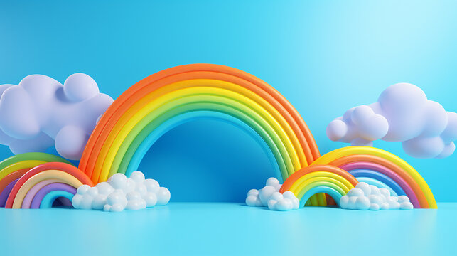 Conceito de dia do orgulho com arco-íris