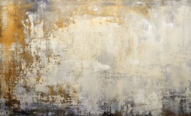Fototapeta premium Old painted background with colorful oil paints. Texture canvas for wall or digital interior. Abstract art painting for posters, covers, template and prints. Retro wallpaper backdrop, grunge style.