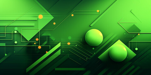 Gr&uuml;ner Hintergrund KI