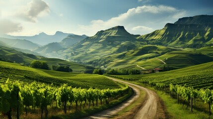 Obraz premium Tolosa Gipuzkoa Basque Country On June, Bright Background, Background Hd