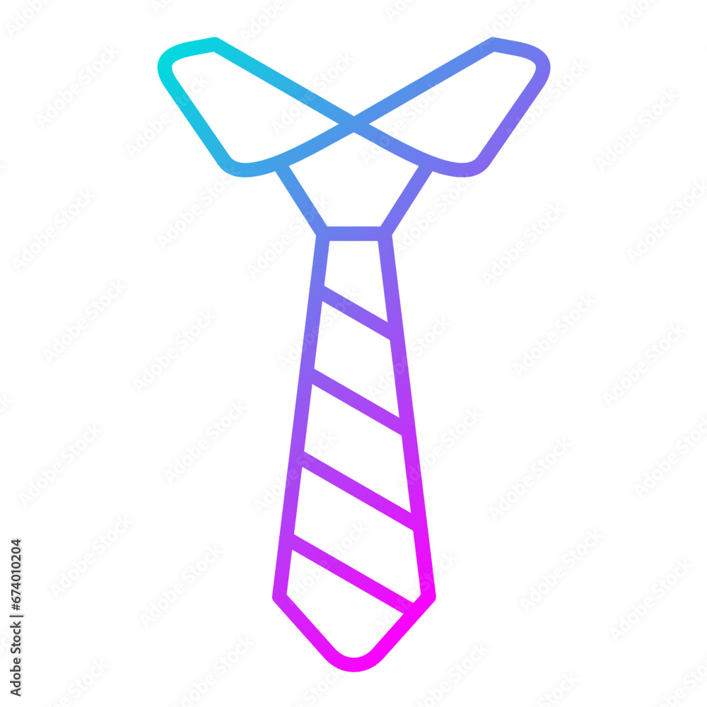 Poster tie icon