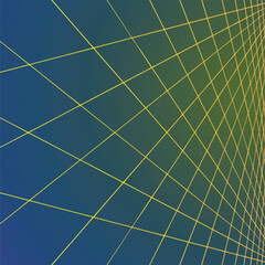 Dimensional lines perspective background