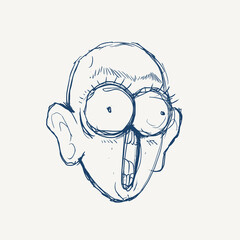 Imaginative head draw