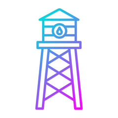 Water Tower Icon