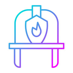 Firefighter Helmet Icon