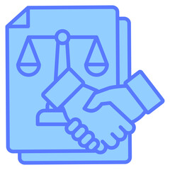 Legal Agreement Icon