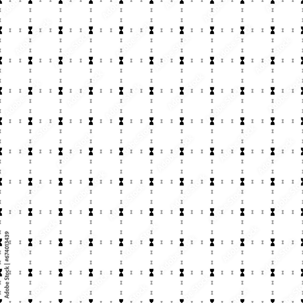 Poster square seamless background pattern from geometric shapes are different sizes and opacity. the patter