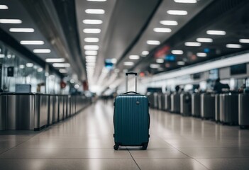 Suitcase with luggage at airport - The challenges of airport luggage and the suitcase hassle