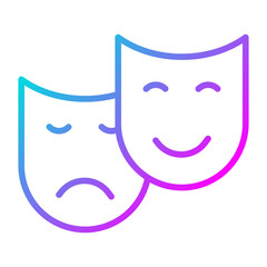Theatre Mask Icon