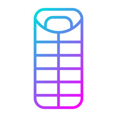 Sleeping Bag Icon