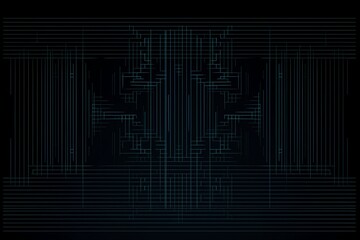 Digital Symmetry: A Cellular Automation Wallpaper Texture – Where Art Meets Algorithm, Creating an Intricate and Futuristic Background Design