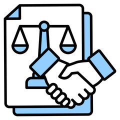 Legal Agreement Icon